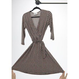 Leota Faux Wrap dress with matching belt